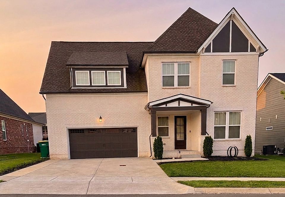 front of house in evening