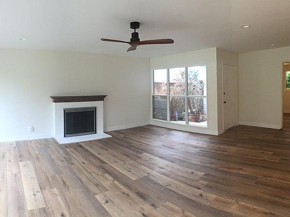 Front windows and door, view of Bedroom 1