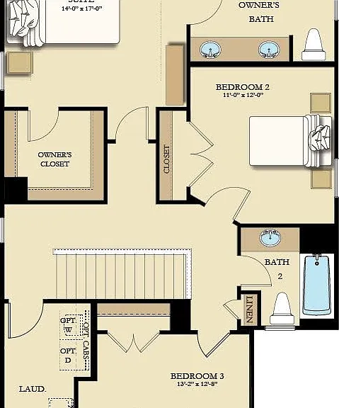 Second floor plan