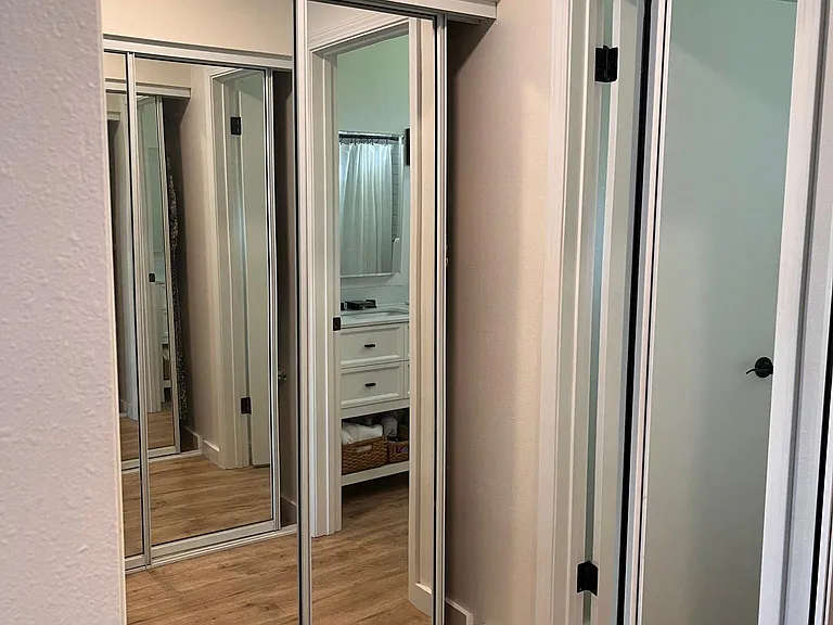 Master bedroom: closet 1 of 2