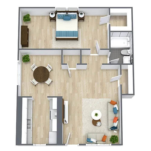 Floor plan 1/1