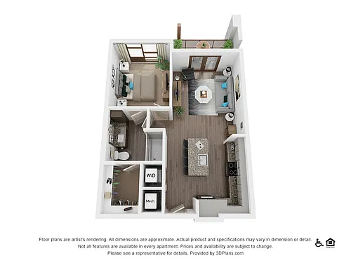 Floor plan A1A