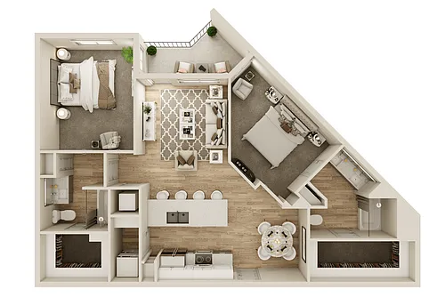 Floor plan B3