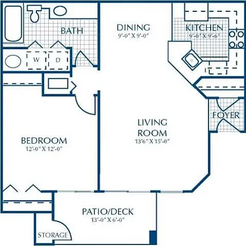 Floor plan Dogwood