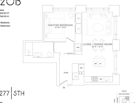 2nd image of 277 5th Ave #20B