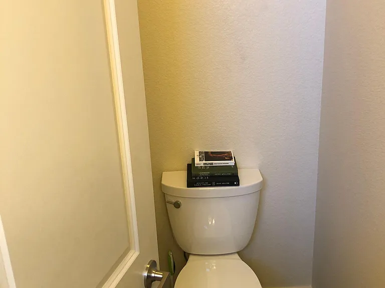 Private toilet closet in primary bathroom
