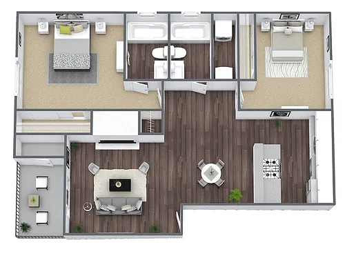 Floor plan B2