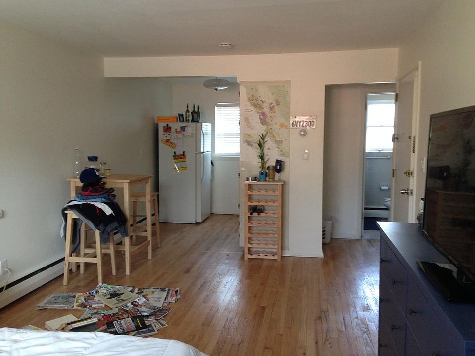 View to kitchen and bath