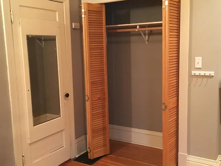 closet in bedroom
