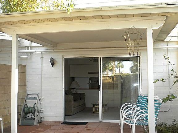 Your cozy patio.