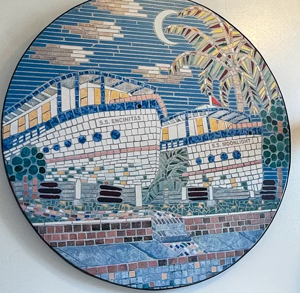 Amazing local art beach decor