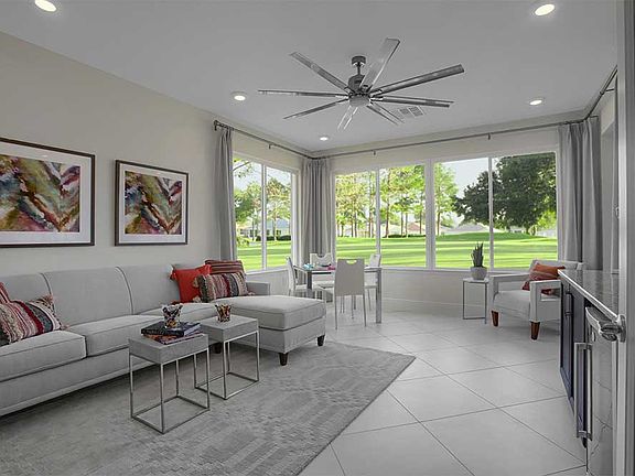 Arlington Model Floor plan at On Top of the World Communities Ooptional Sunroom