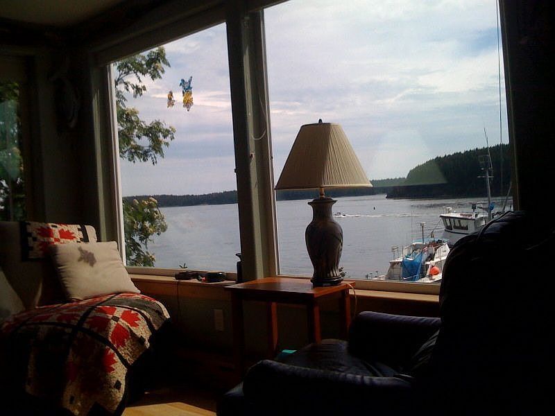 View from living room