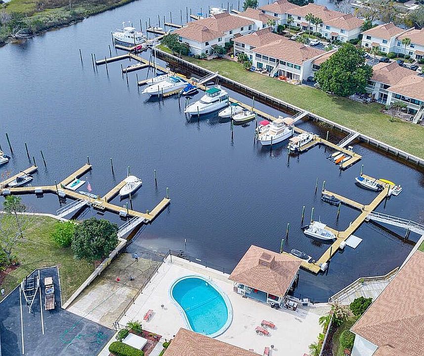 Deep water harbor off ICW