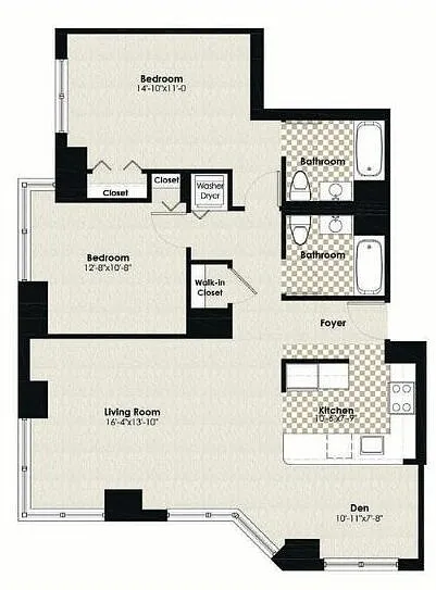 Floor plan HPN AB8D