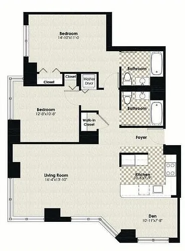 Floor plan HPN AB8D