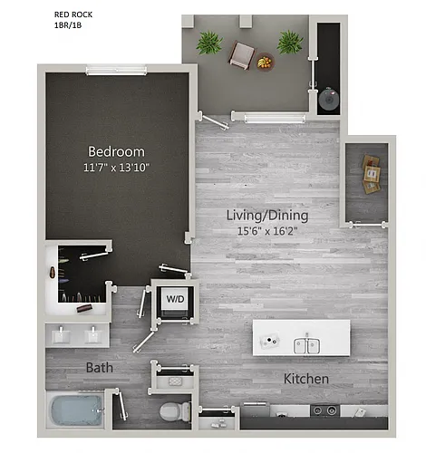 Floor plan Red Rock