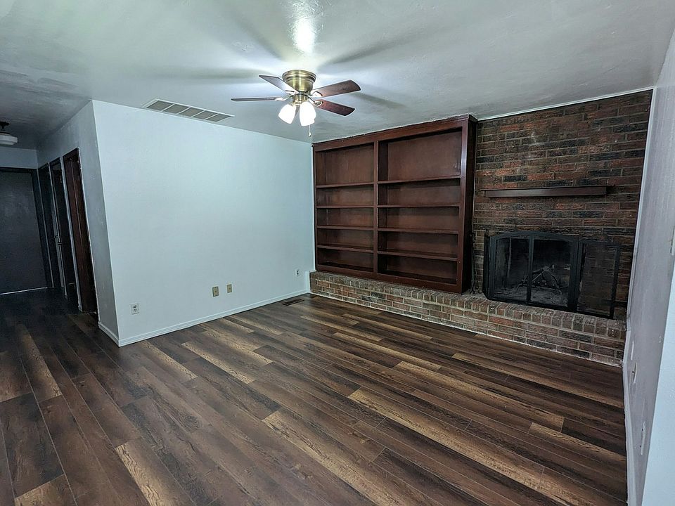 Living room with LVP flooring