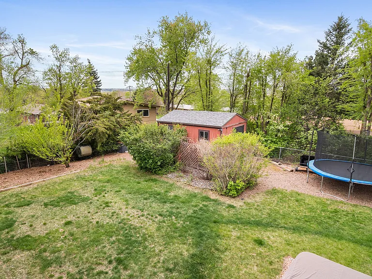 Yard from deck