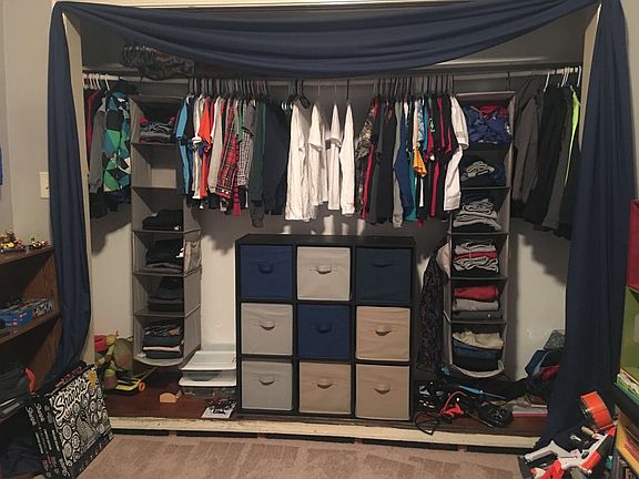 Bedroom #2 closet