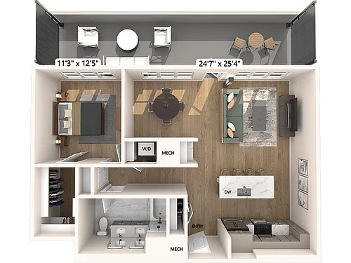 Floor plan A24a-Signature