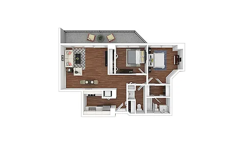 Floor plan B1U