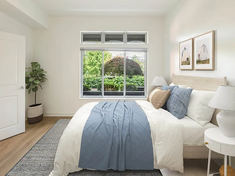 Bedroom with Hard Surface Flooring