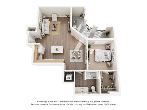 Floor plan 1C