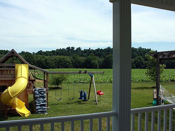 view from back porch