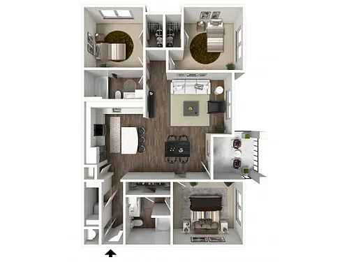 Floor plan Escape