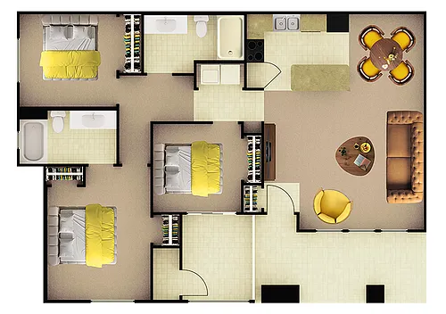 Floor plan C1