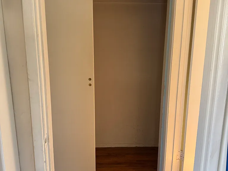Hallway closet and cabinets
