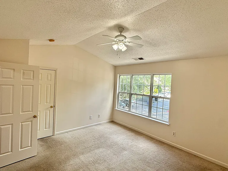Spacious primary suite