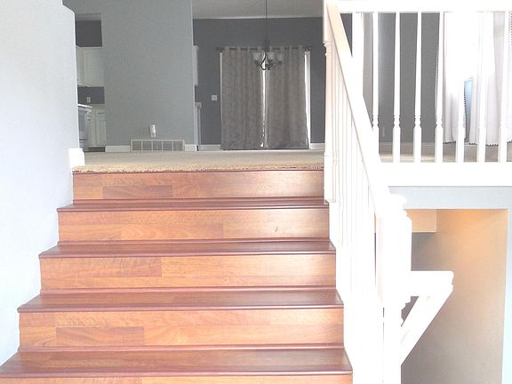 Up the stairs to Main Living Area