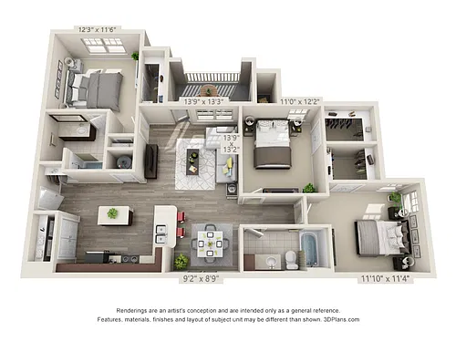 Floor plan C1
