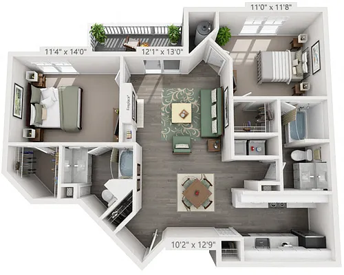 Floor plan Jade