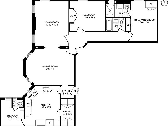 2nd image of 240 W 102nd St APT 52