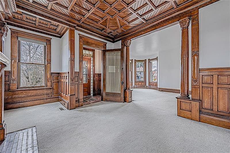 Beautiful woodwork.
