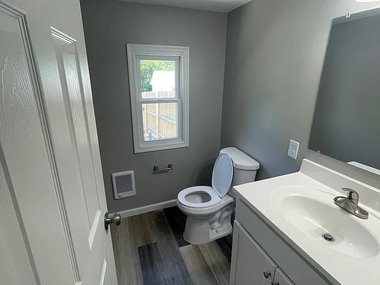 Powder room first floor