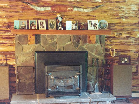 Livingroom with Woodstove 