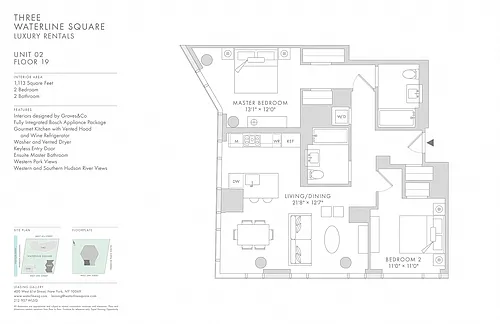 Floor plan Waterline 3: B4