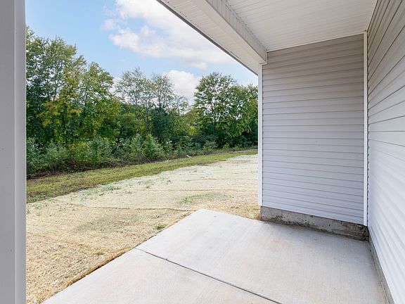 The Longleaf by Nason Homes- Rear porch in Woodland Farms