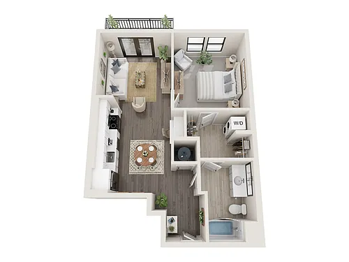 Floor plan Sassafras