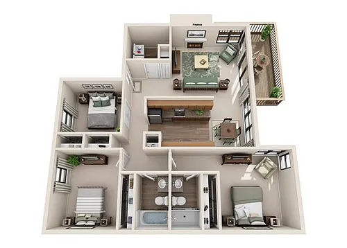 Floor plan 3X2