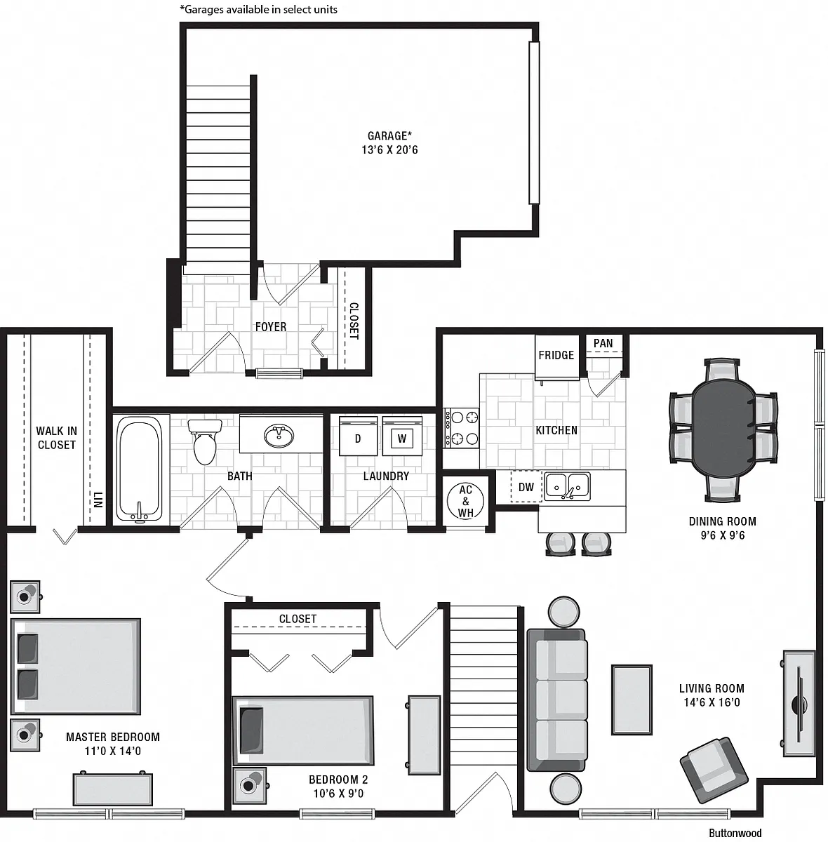 Floor plan Buttonwood