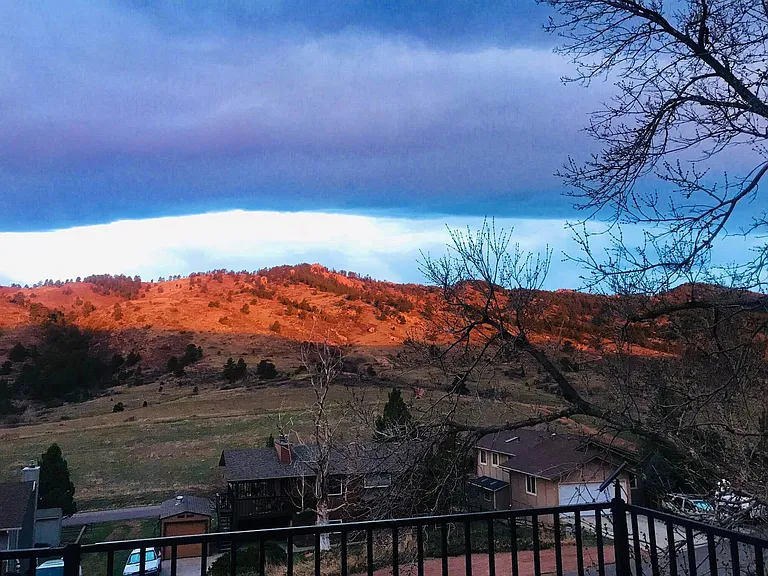 View from the house.