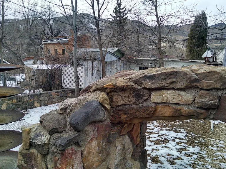 View from patio