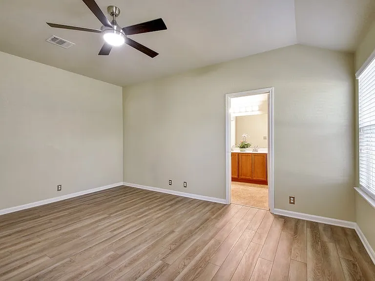 Main Bedroom, looking into Bathroom