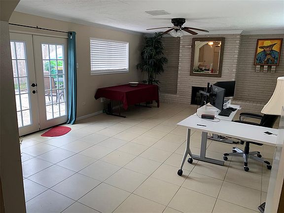 The french doors fill your living room with natural light and provides easy access to the patio