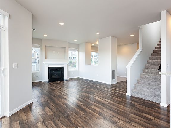 Dining and LR w/ fireplace